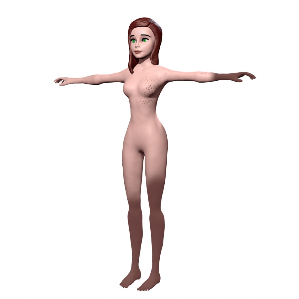 Stylized Girl Joan preview image 6